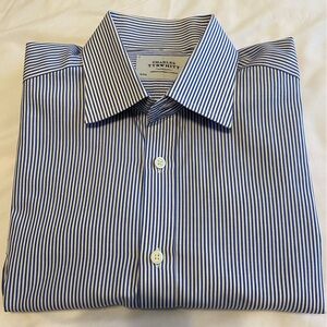 SALE! $8 Men’s Charles Tyrwhitt long sleeve button up shirt size 16/35